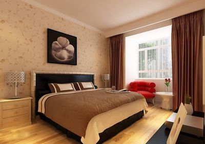 低调时尚影视墙 点缀的温馨现代简约风丨济南实创装饰